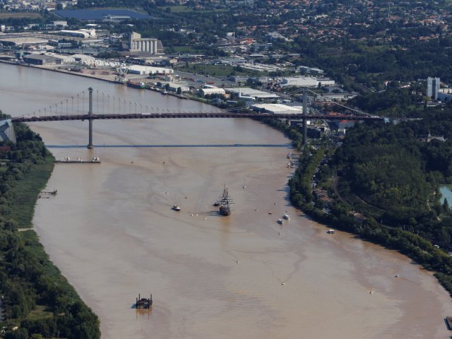 L'Hermione à Bordeaux
