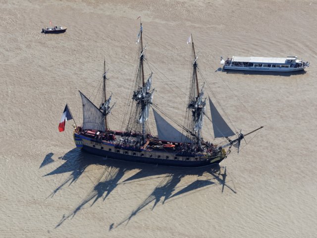 L'Hermione à Bordeaux