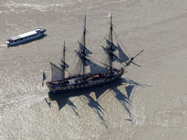 L'Hermione à Bordeaux