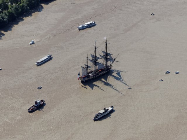 L'Hermione à Bordeaux