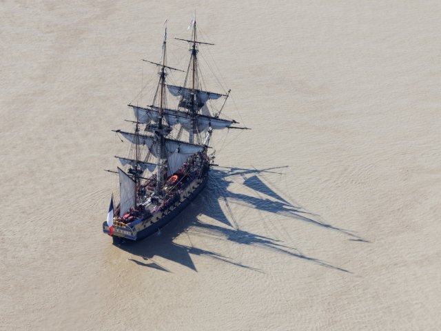 L'Hermione à Bordeaux