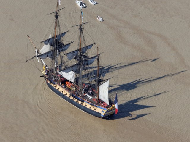 L'Hermione à Bordeaux