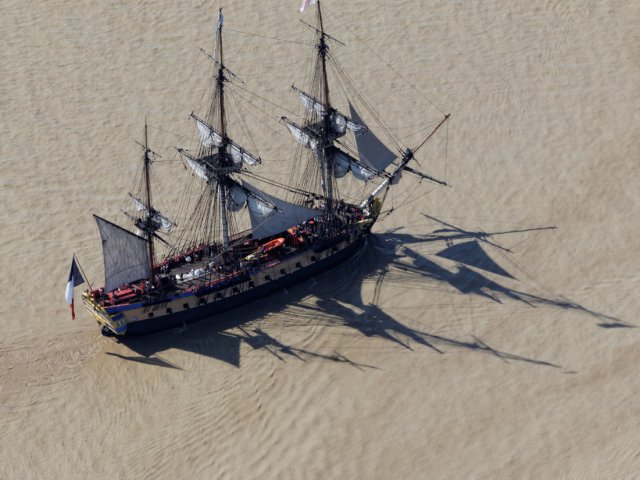L'Hermione à Bordeaux