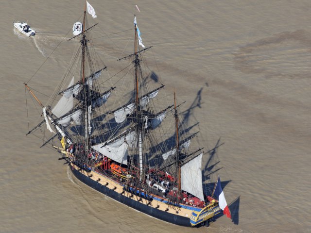 L'Hermione à Bordeaux
