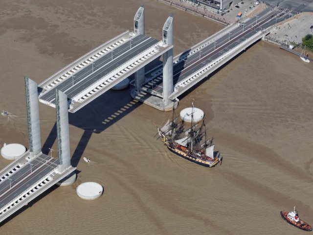 L'Hermione à Bordeaux