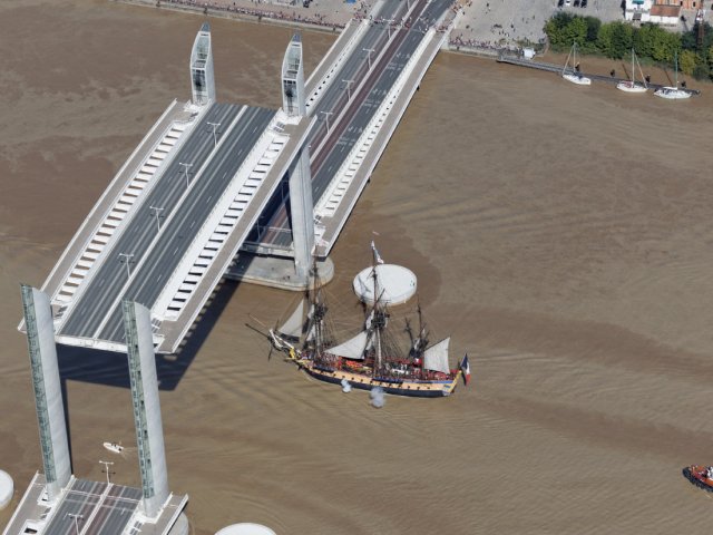 L'Hermione à Bordeaux