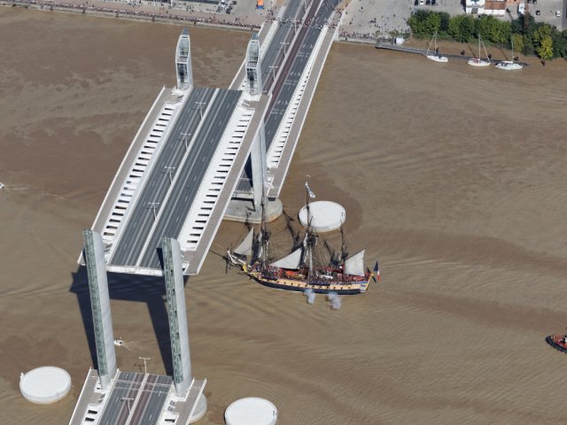 L'Hermione à Bordeaux