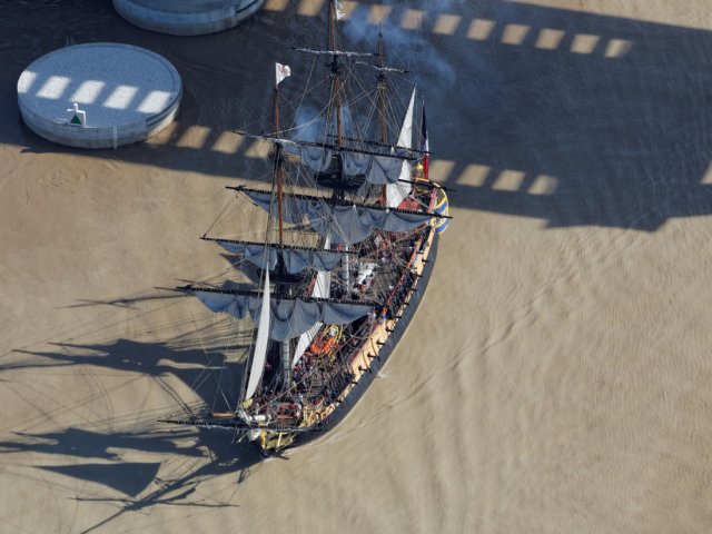 L'Hermione à Bordeaux