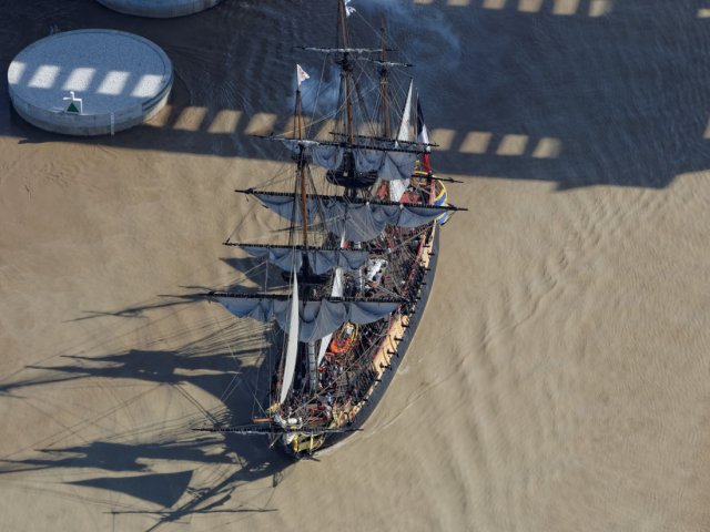 L'Hermione à Bordeaux