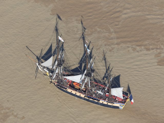 L'Hermione à Bordeaux