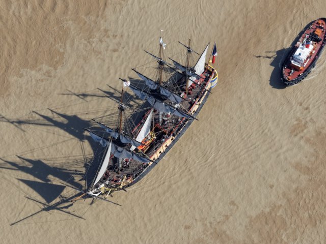 L'Hermione à Bordeaux