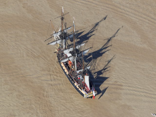 L'Hermione à Bordeaux