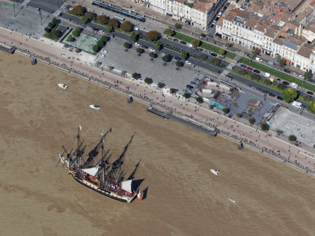 L'Hermione à Bordeaux