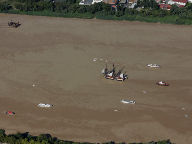 L'Hermione à Bordeaux