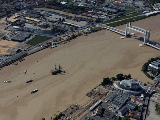 L'Hermione à Bordeaux